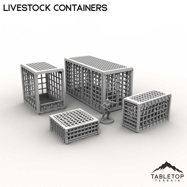 Tabletop Terrain Building Livestock Containers