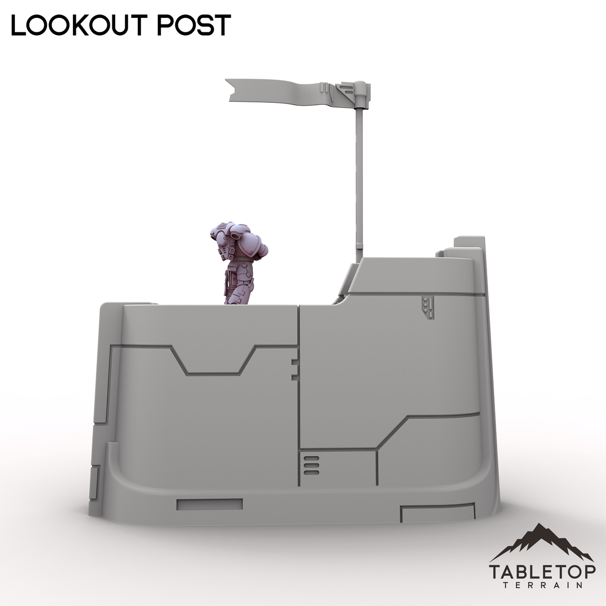 Tabletop Terrain Building Lookout Post