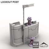 Tabletop Terrain Building Lookout Post