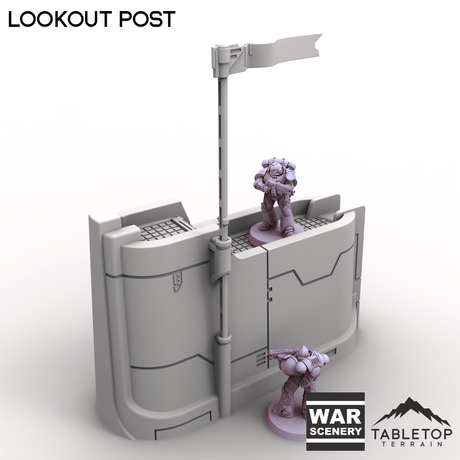 Tabletop Terrain Building Lookout Post