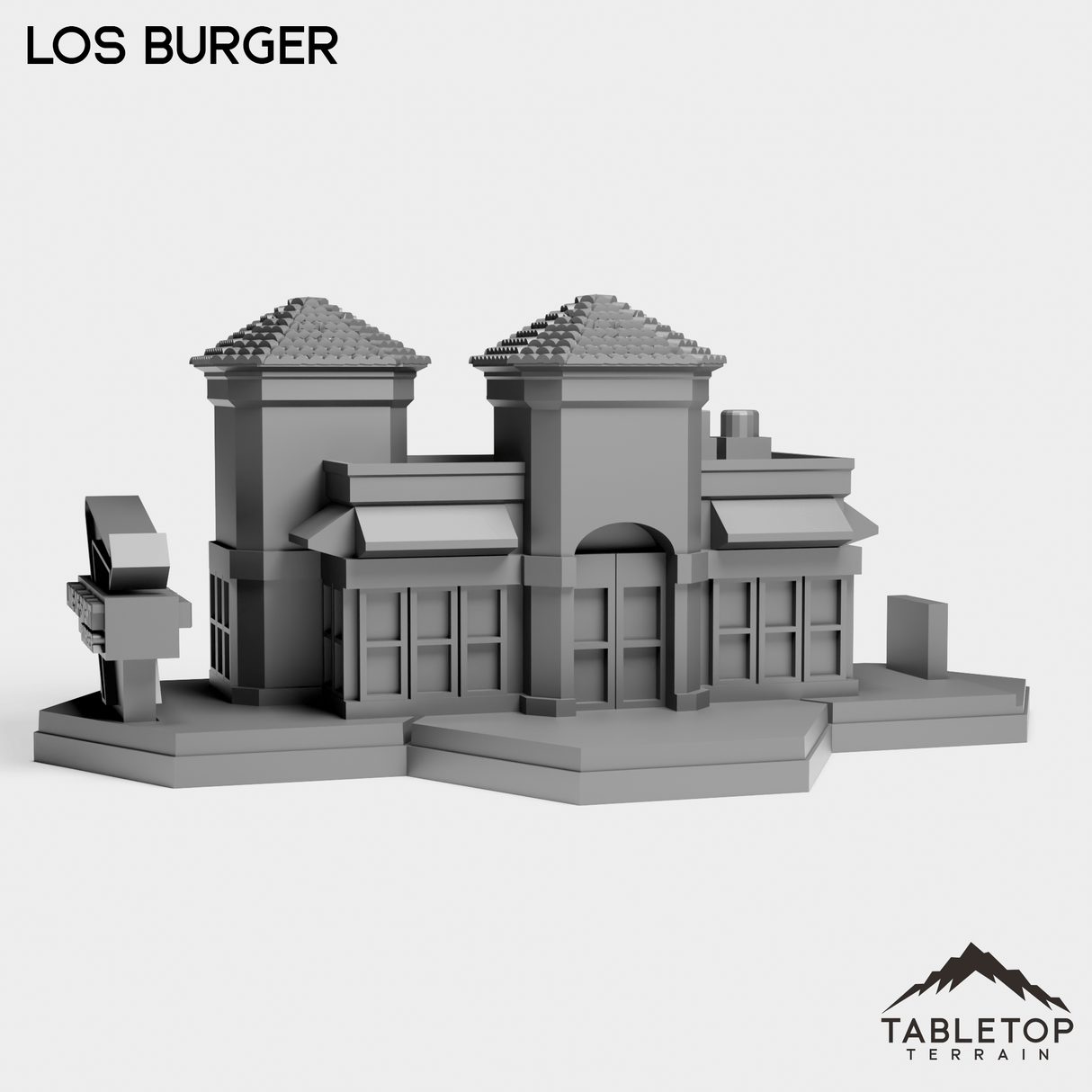 Tabletop Terrain Building LOS Burger