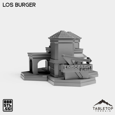 Tabletop Terrain Building LOS Burger
