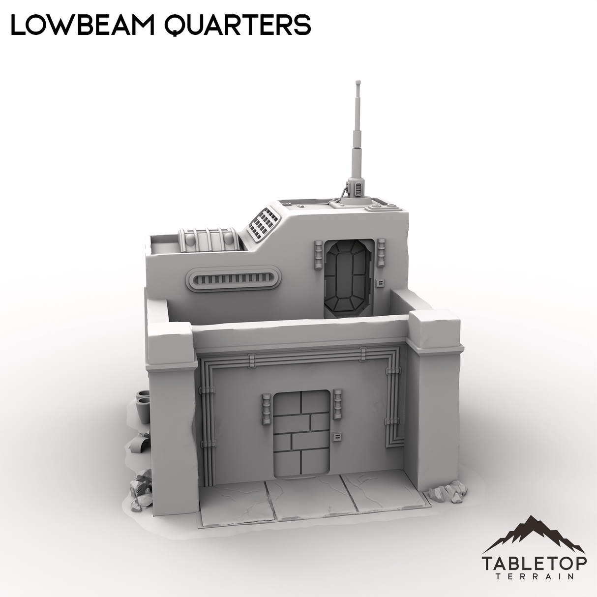 Tabletop Terrain Building Lowbeam Quarters