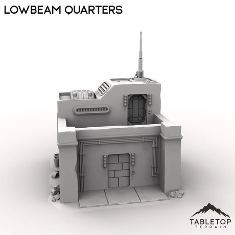 Tabletop Terrain Building Lowbeam Quarters