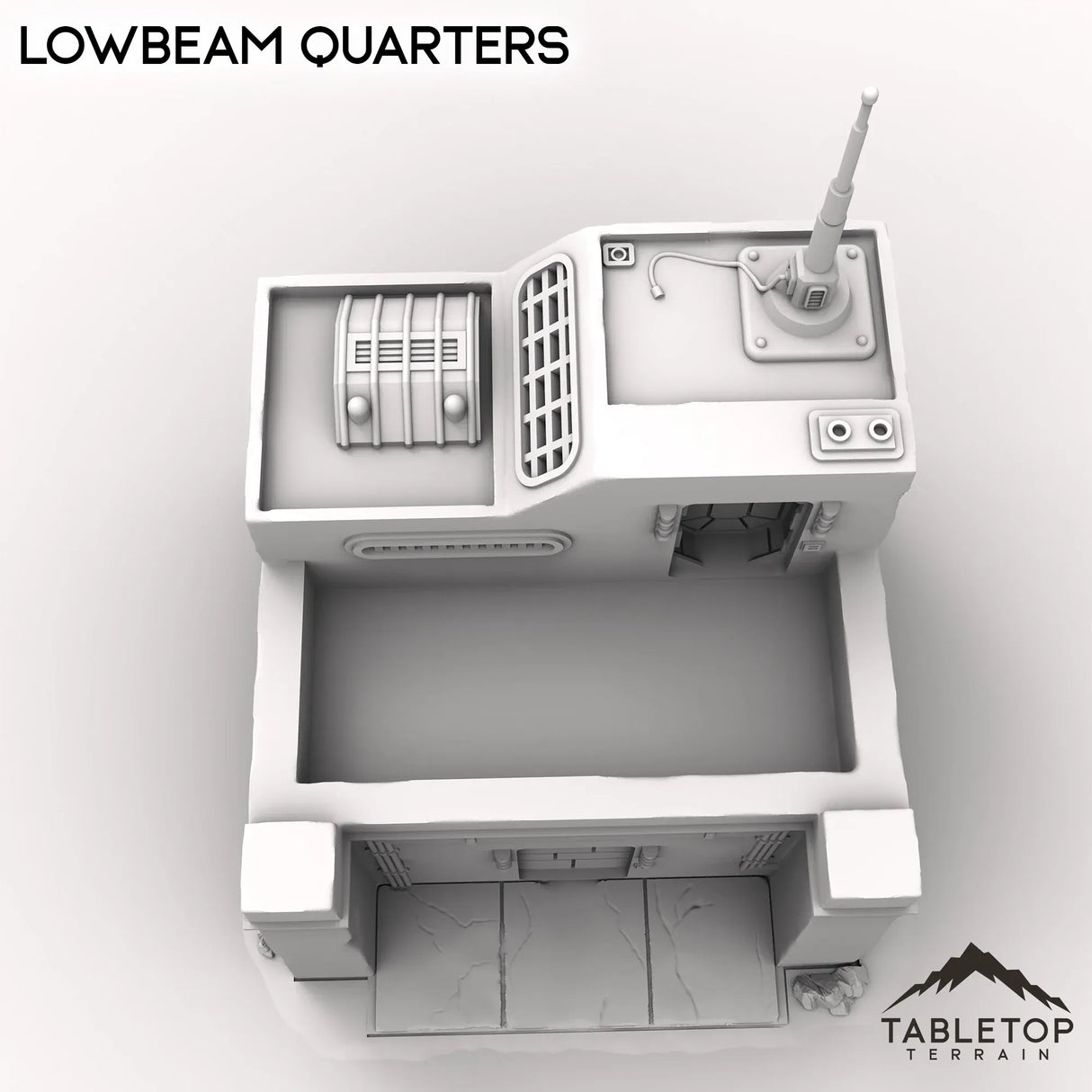 Tabletop Terrain Building Lowbeam Quarters