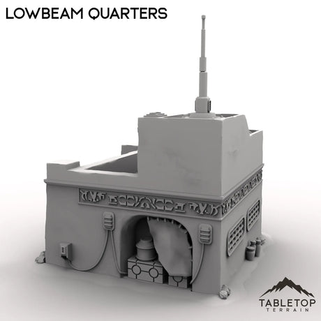 Tabletop Terrain Building Lowbeam Quarters