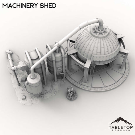 Tabletop Terrain Building Machinery Shed
