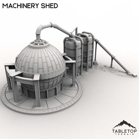 Tabletop Terrain Building Machinery Shed