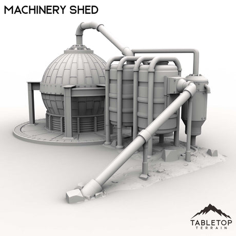 Tabletop Terrain Building Machinery Shed