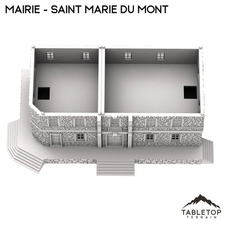 Tabletop Terrain Building Mairie - Saint Marie du Mont