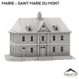 Tabletop Terrain Building Mairie - Saint Marie du Mont