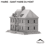 Tabletop Terrain Building Mairie - Saint Marie du Mont