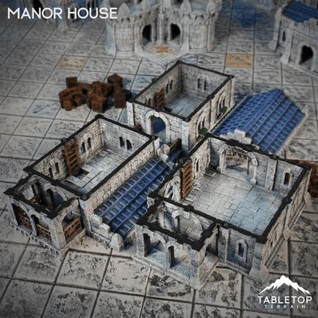 Tabletop Terrain Building Manor House - Kingdom of Tor Ithilas