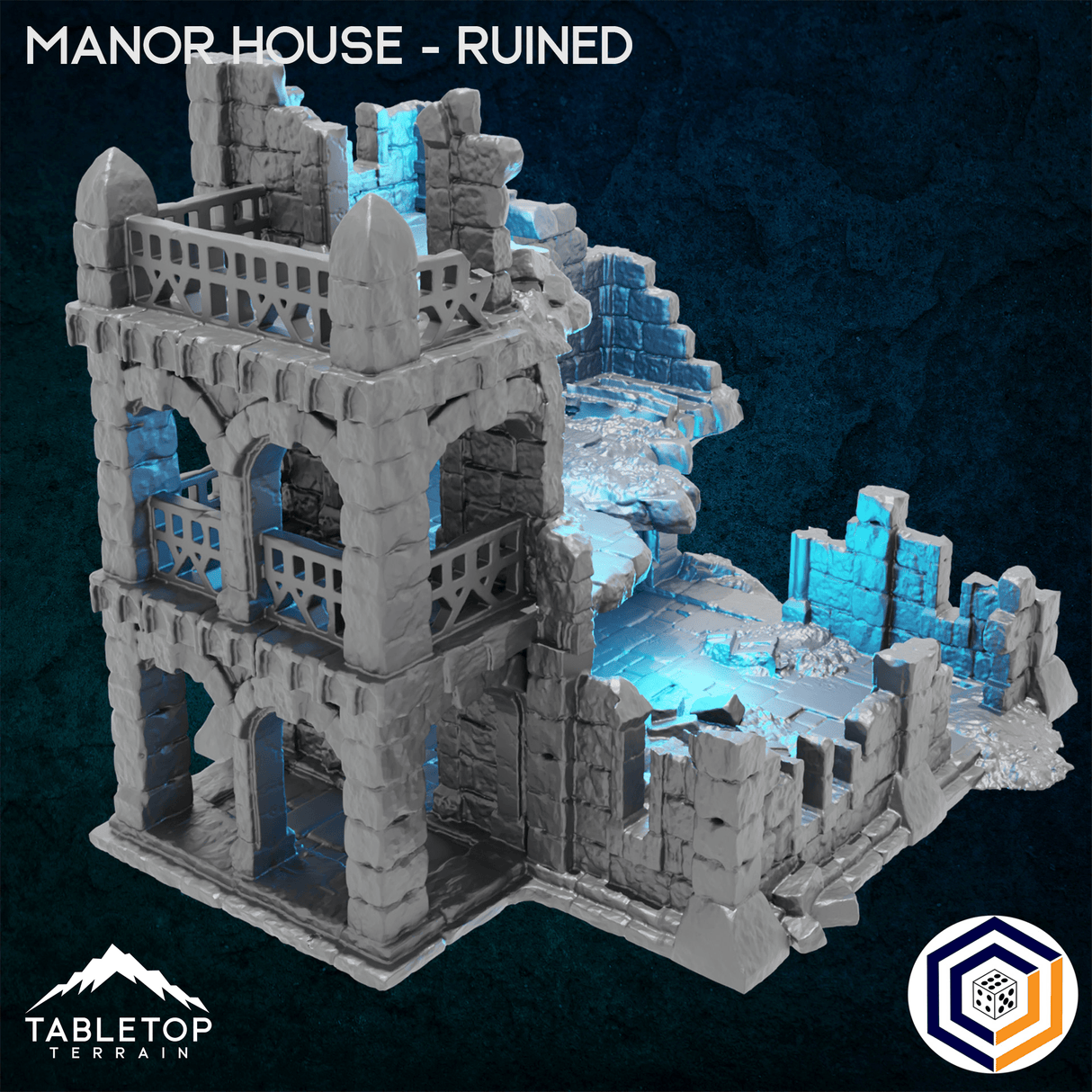 Tabletop Terrain Building Manor House - Kingdom of Tor Ithilas