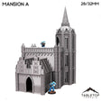 Tabletop Terrain Building Mansion A - Emerita, Imperial Suburbs