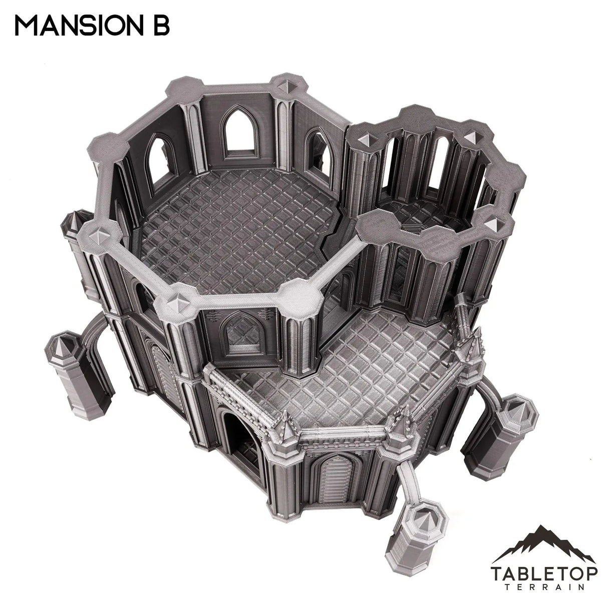 Tabletop Terrain Building Mansion B - Emerita, Imperial Suburbs