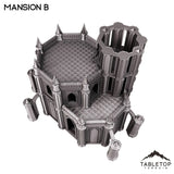 Tabletop Terrain Building Mansion B - Emerita, Imperial Suburbs
