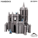 Tabletop Terrain Building Mansion B - Emerita, Imperial Suburbs