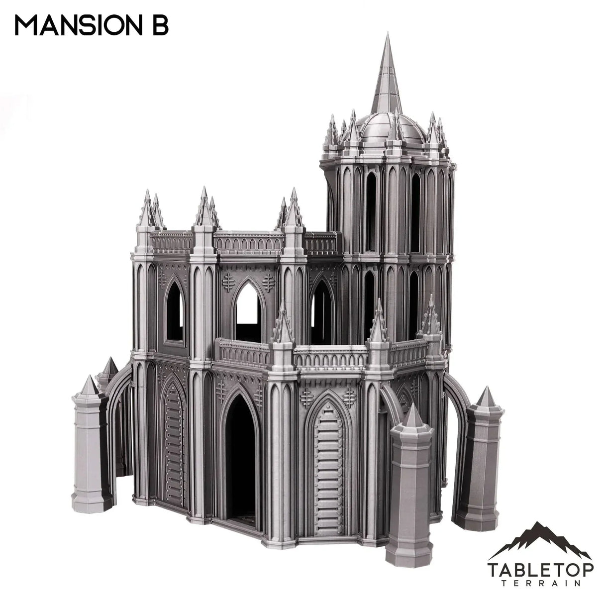 Tabletop Terrain Building Mansion B - Emerita, Imperial Suburbs