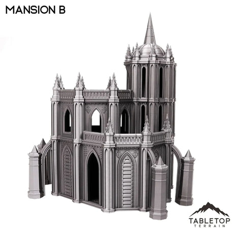 Tabletop Terrain Building Mansion B - Emerita, Imperial Suburbs