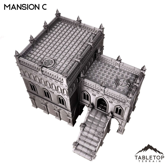 Tabletop Terrain Building Mansion C - Emerita, Imperial Suburbs