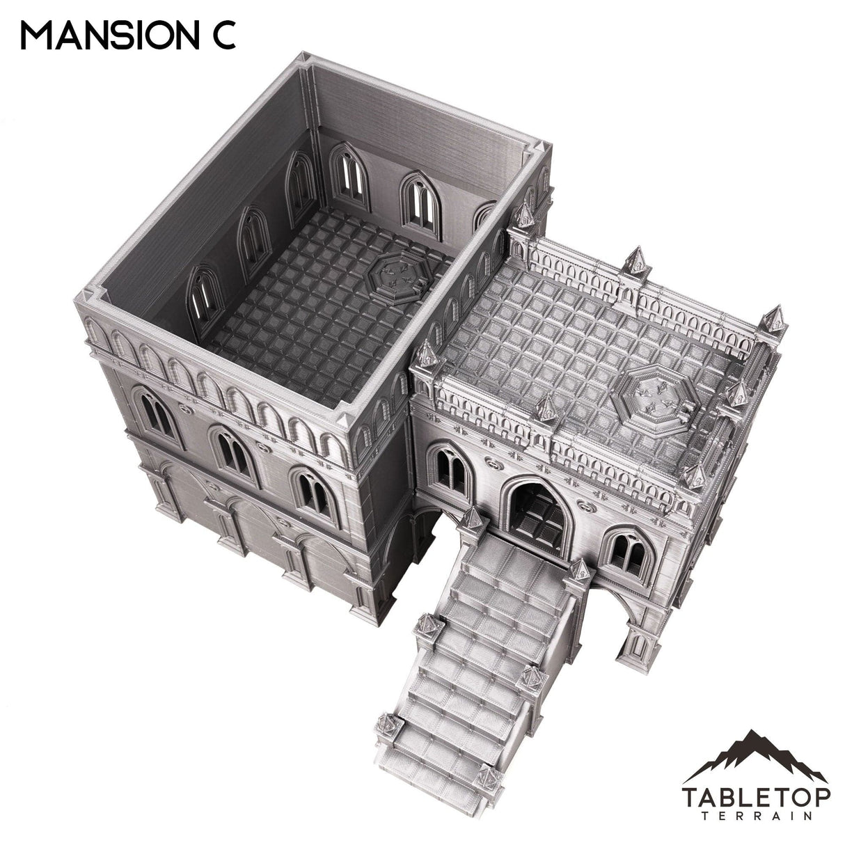 Tabletop Terrain Building Mansion C - Emerita, Imperial Suburbs