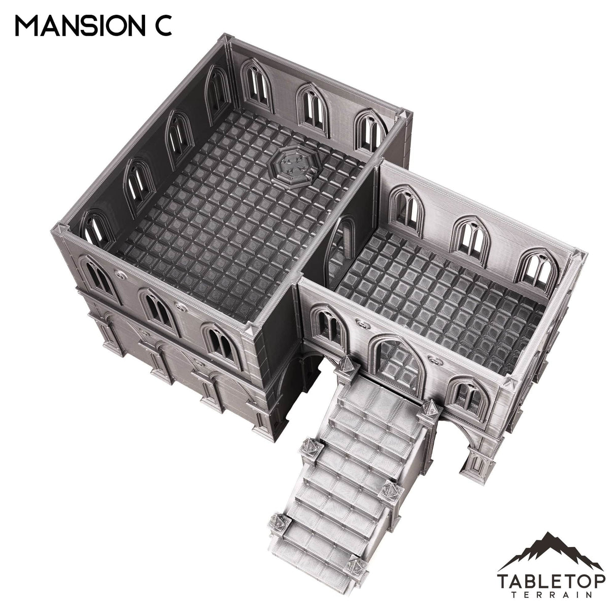 Tabletop Terrain Building Mansion C - Emerita, Imperial Suburbs