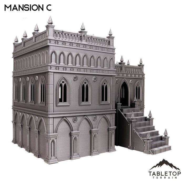 Tabletop Terrain Building Mansion C - Emerita, Imperial Suburbs