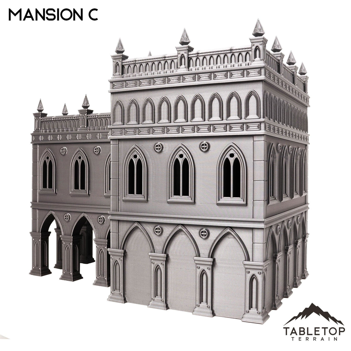 Tabletop Terrain Building Mansion C - Emerita, Imperial Suburbs