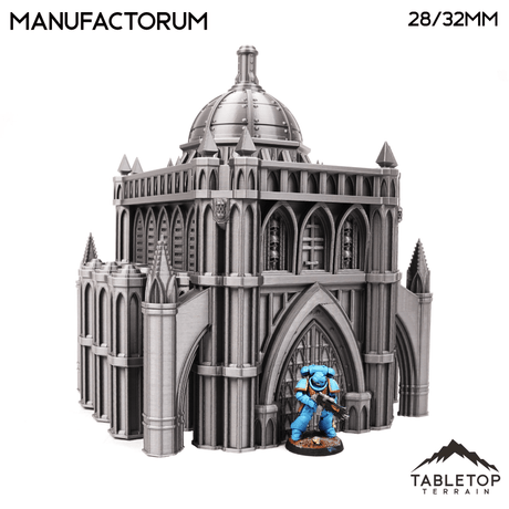 Tabletop Terrain Building Manufactorum - Augusta, The Holy City