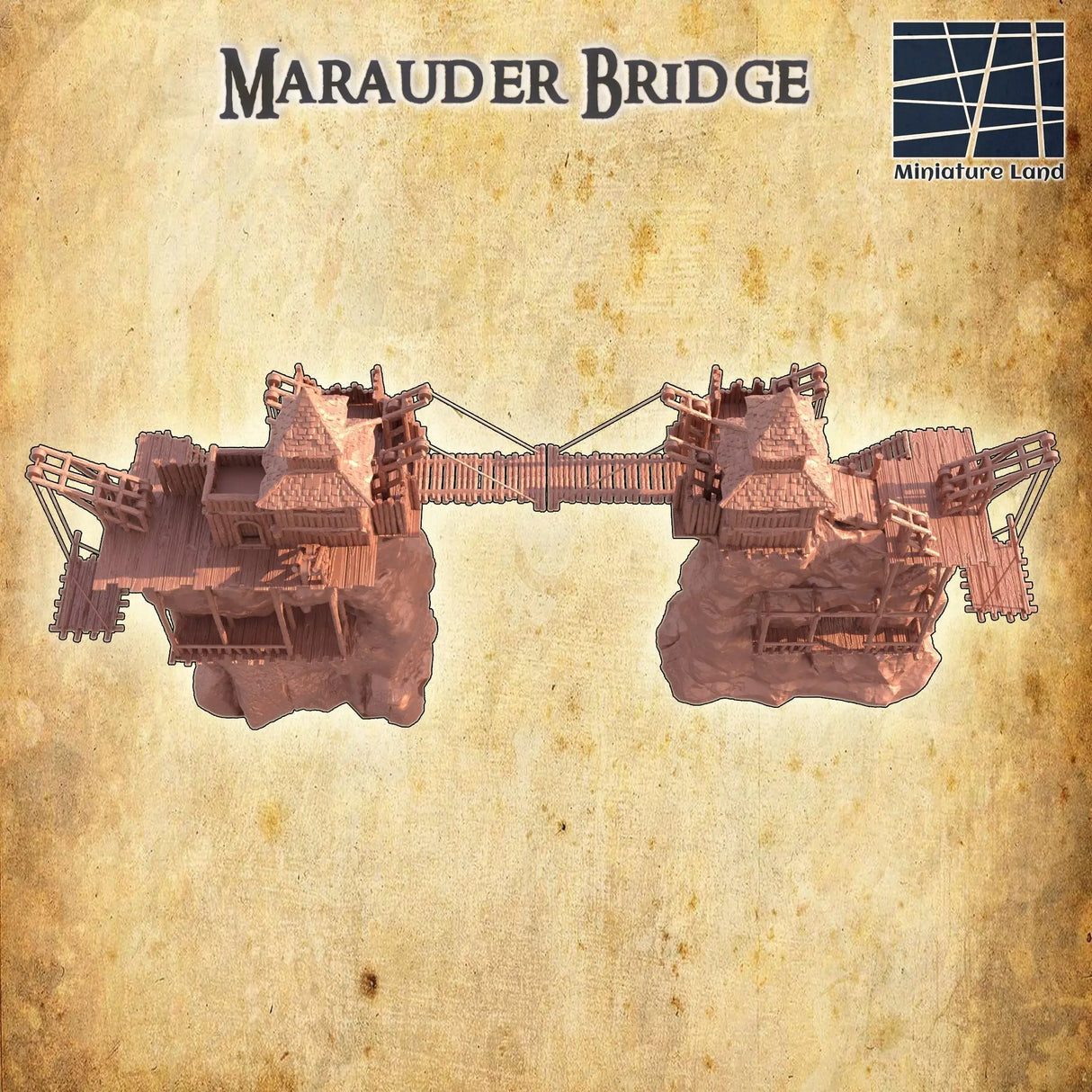 Tabletop Terrain Building Marauder Bridge