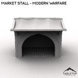 Tabletop Terrain Building Market Stall - Modern Warfare