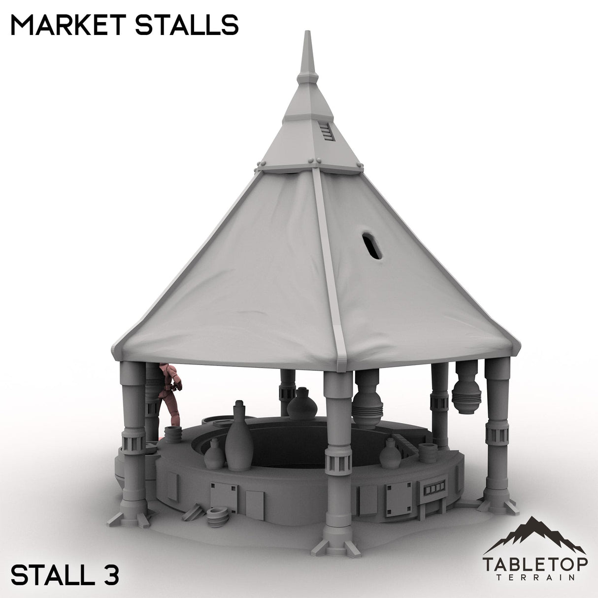 Tabletop Terrain Building Market Stalls
