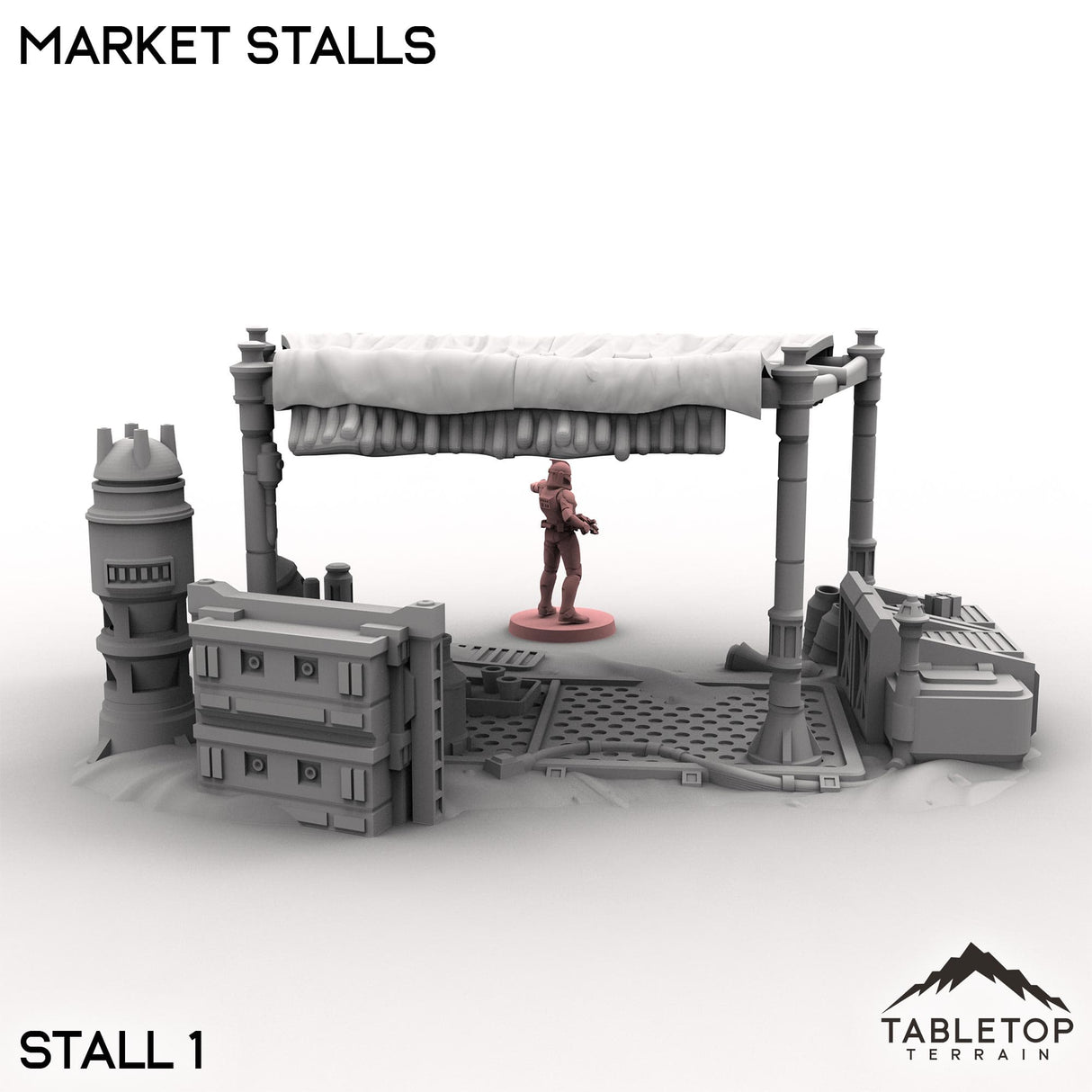 Tabletop Terrain Building Market Stalls