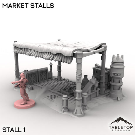 Tabletop Terrain Building Market Stalls