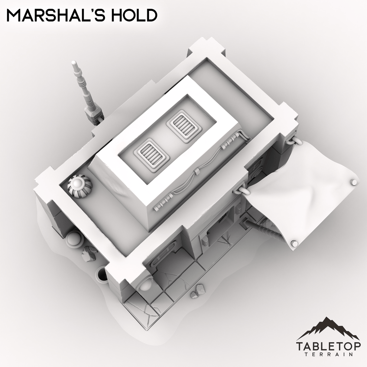 Tabletop Terrain Building Marshal's Hold