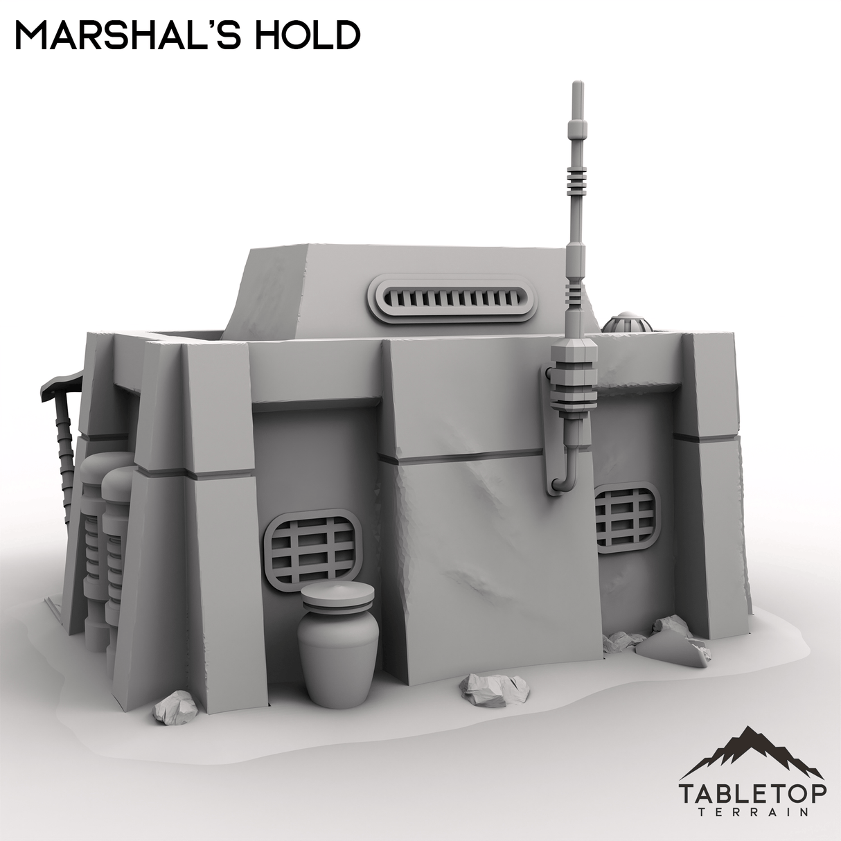 Tabletop Terrain Building Marshal's Hold