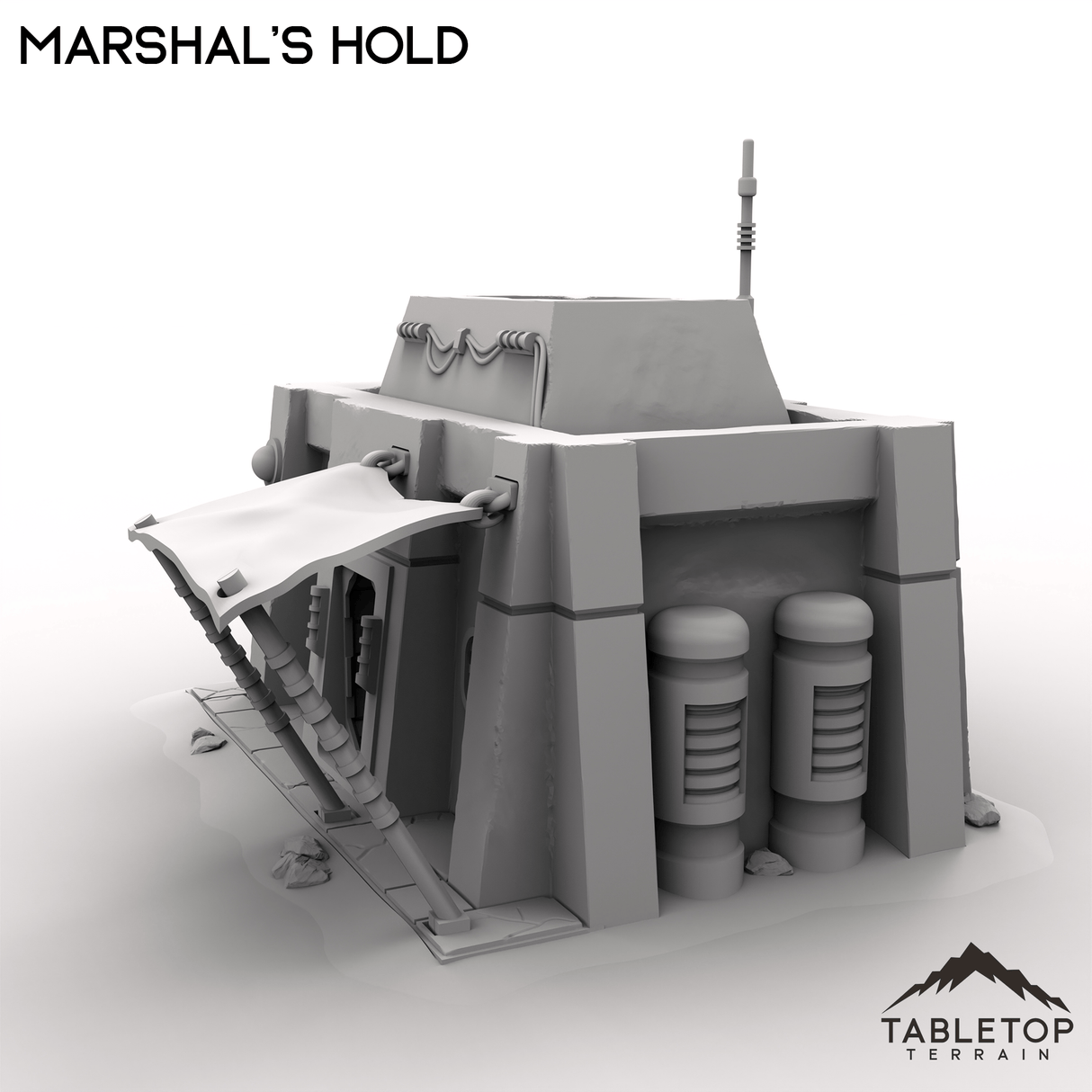 Tabletop Terrain Building Marshal's Hold