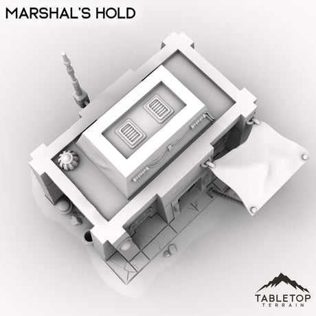 Tabletop Terrain Building Marshal's Hold
