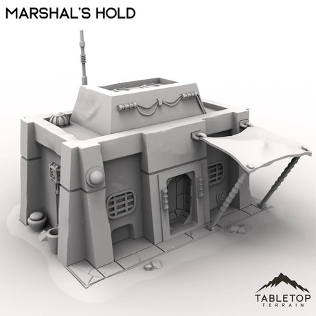 Tabletop Terrain Building Marshal's Hold