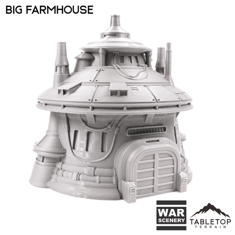 Tabletop Terrain Building Massa'Dun Big Farmhouse