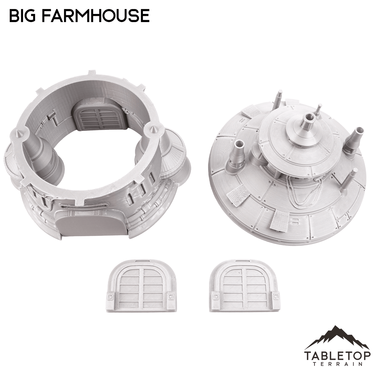 Tabletop Terrain Building Massa'Dun Big Farmhouse