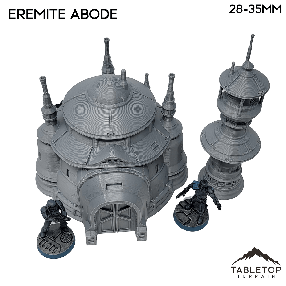 Tabletop Terrain Building Massa'Dun Eremite Abode + Town Pole