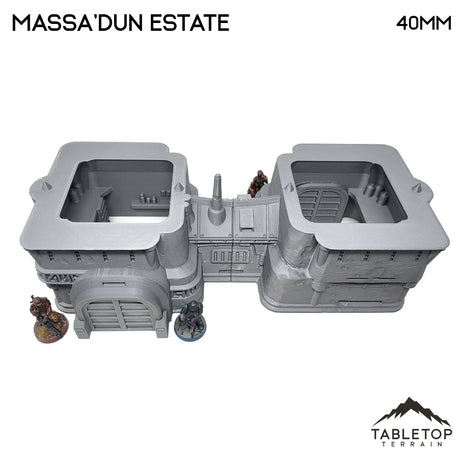 Tabletop Terrain Building Massa'Dun Estate