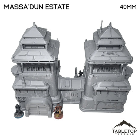 Tabletop Terrain Building Massa'Dun Estate