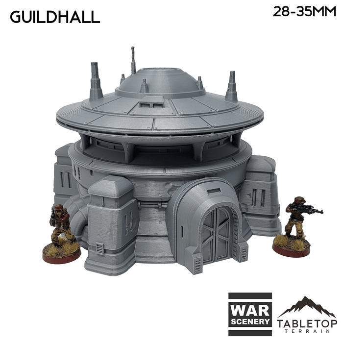 Tabletop Terrain Building Massa'Dun Guildhall