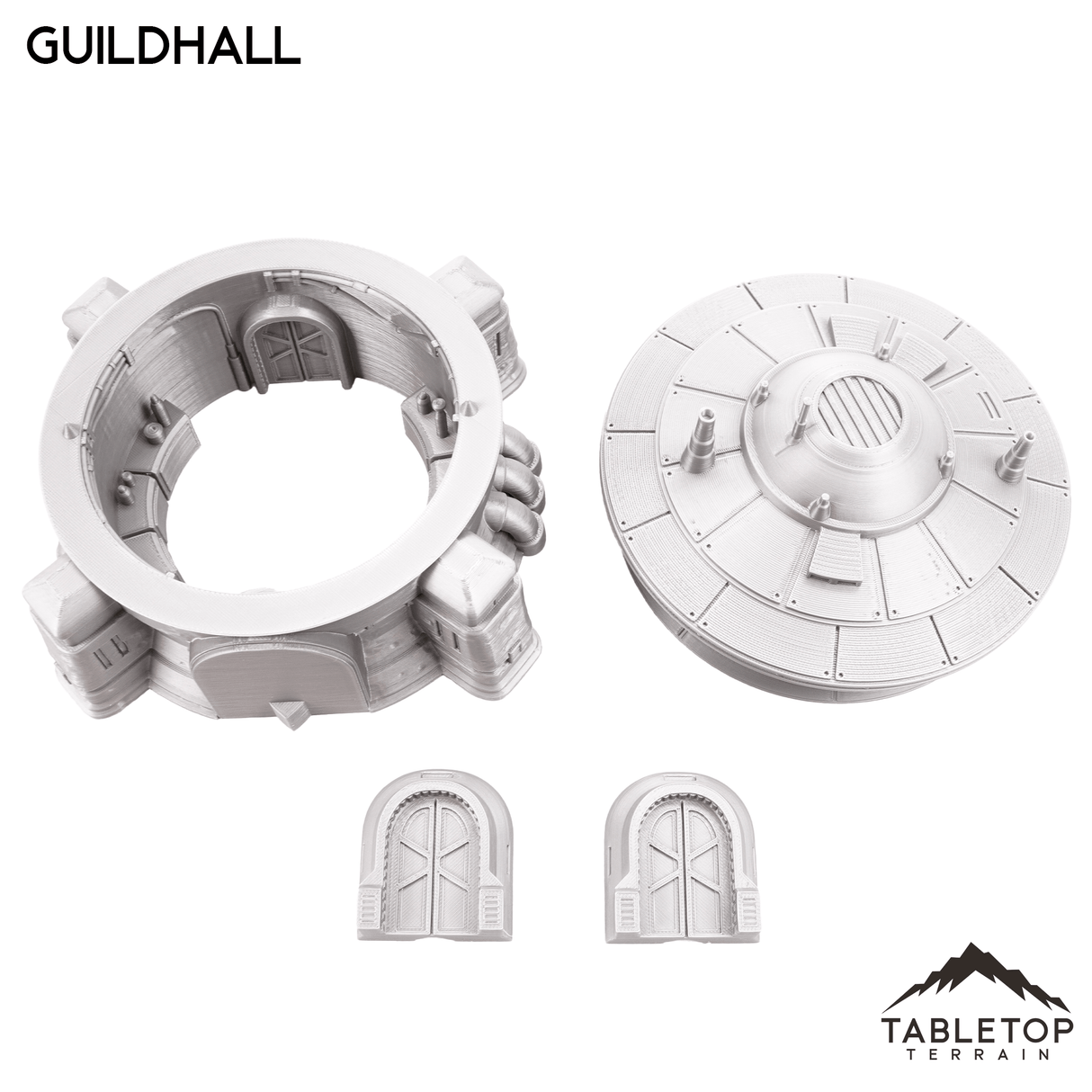 Tabletop Terrain Building Massa'Dun Guildhall