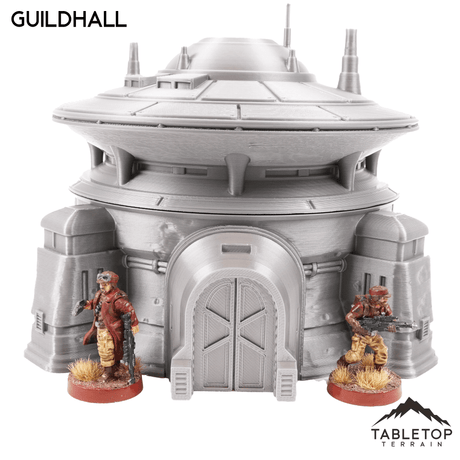 Tabletop Terrain Building Massa'Dun Guildhall