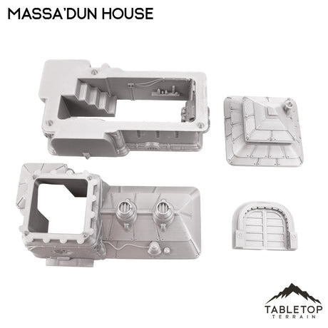 Tabletop Terrain Building Massa'Dun House