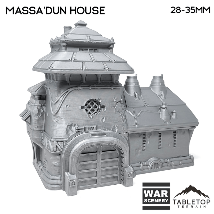 Tabletop Terrain Building Massa'Dun House